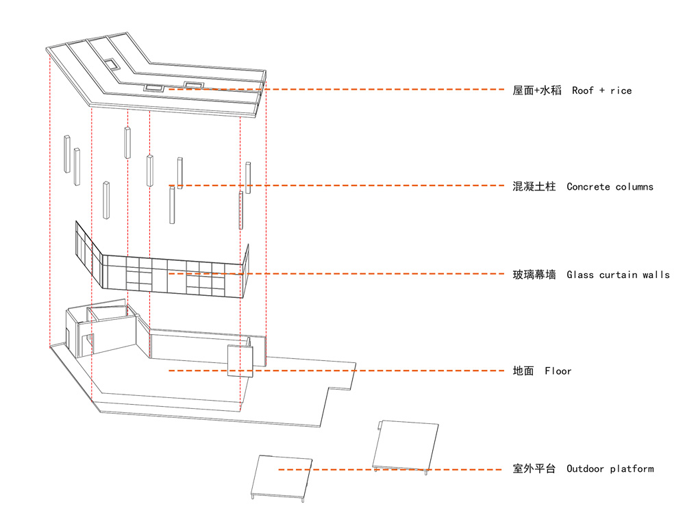 餐厅轴侧爆炸图Exploded axonometric view of restaurant.jpg