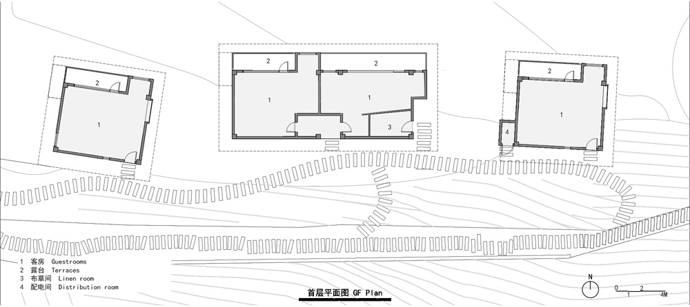 元白民宿南区首层平面图 1st floor plan of Yanbai B & B south area.jpg